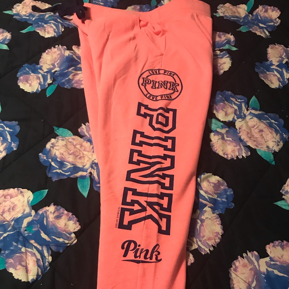 Pink joggers